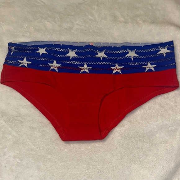 PINK Victoria's Secret Other - PINK Victoria's Secret Red and Blue Star Panties